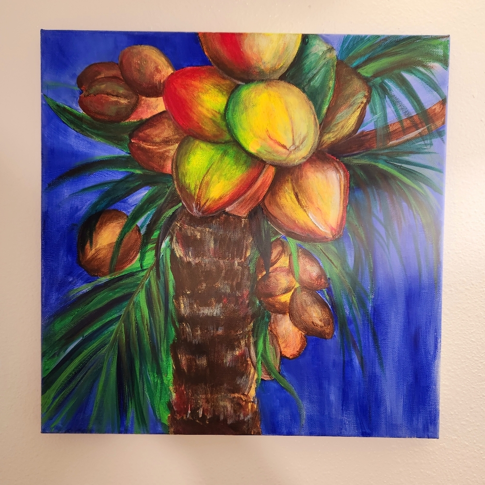 Acrylic painting